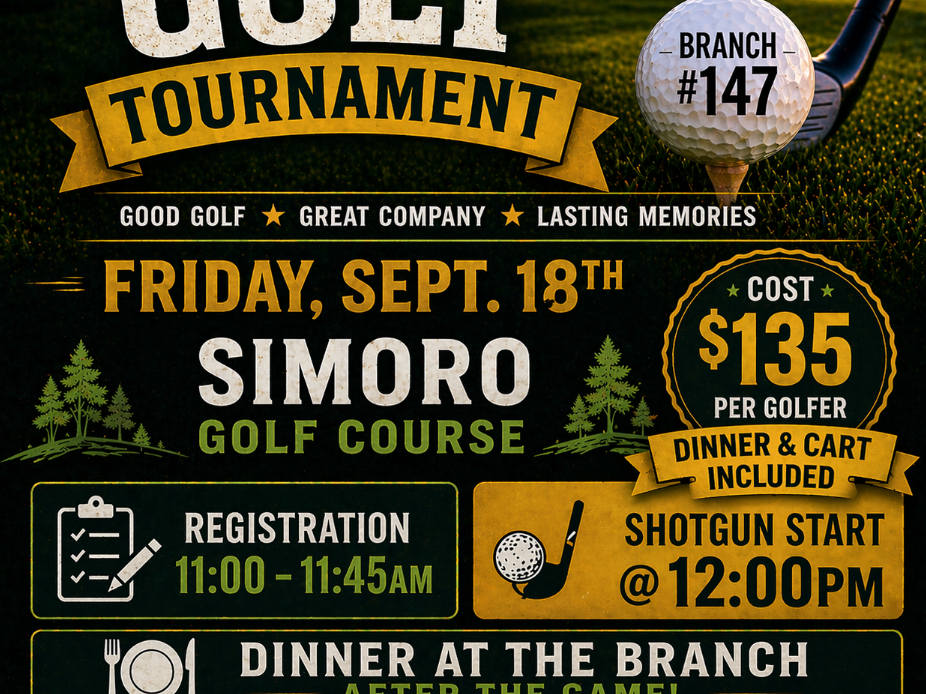 Annual Legion Golf Tournament Image